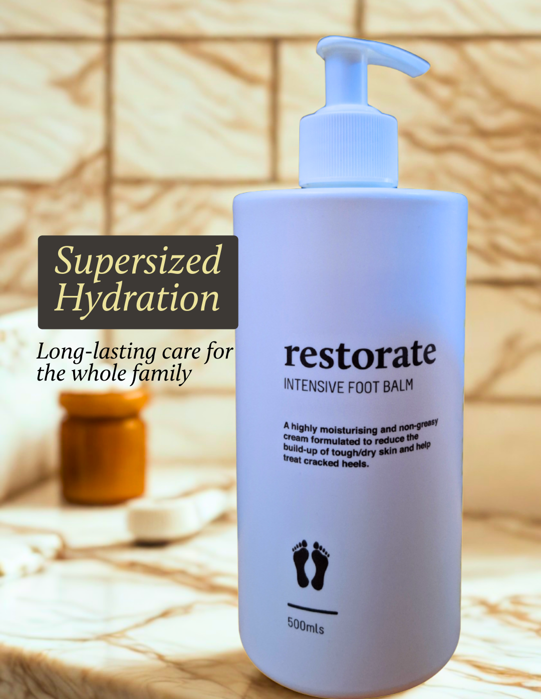 Restorate Cream, 500mL Pump Pack